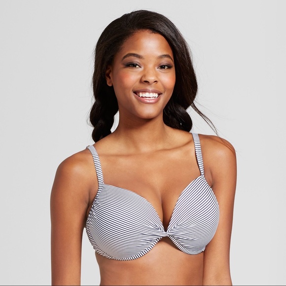 Striped bikini bottom & top swim set - Picture 3 of 6